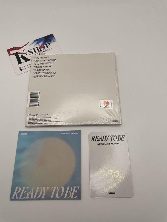 TWICE READY TO BE digipack Mina vers + pob