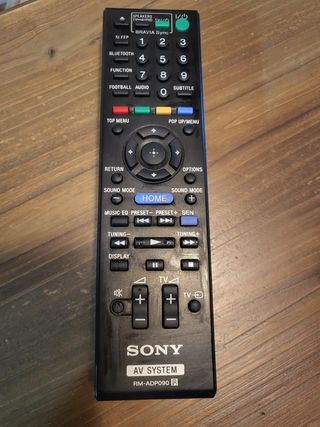 SONY HOME CINEMA BLU RAY