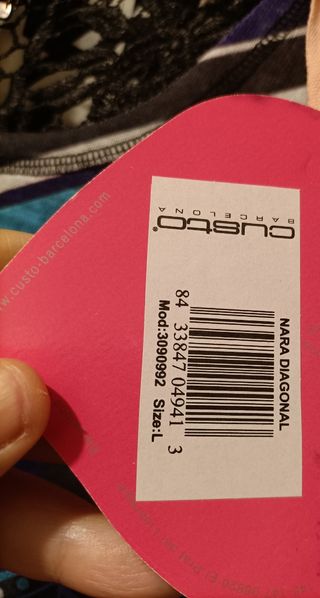 CAMISETA CUSTO NUEVA A ESTRENAR