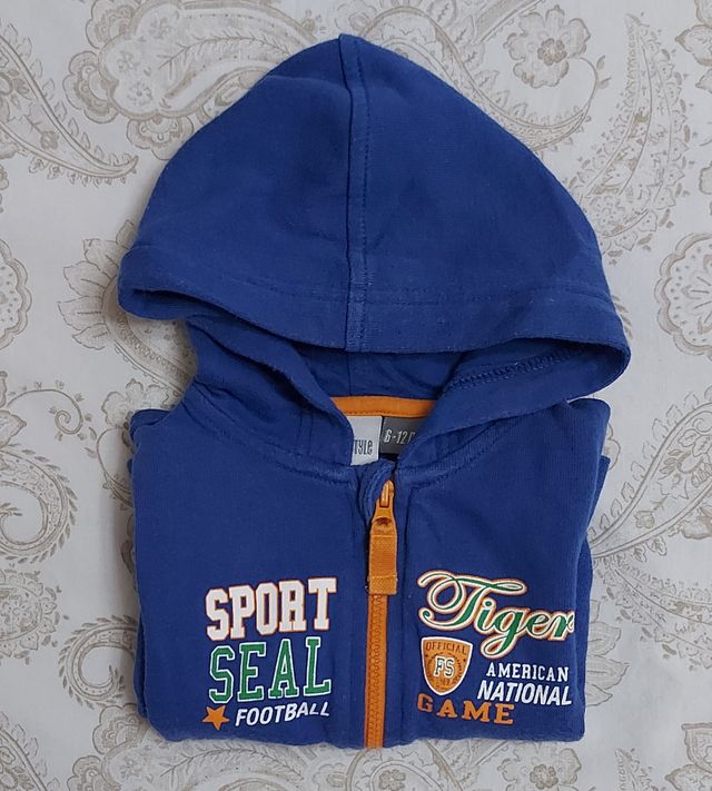 Chaqueta chándal niño 6-12 meses