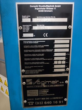 Compresor DEMAG 50CV