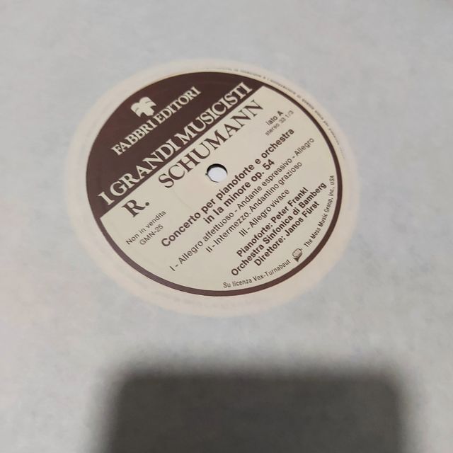 Schumann I grandi musicisti op.54