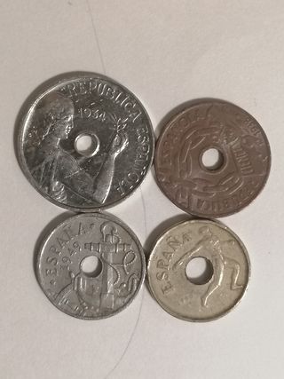 Monedas antiguas de colección