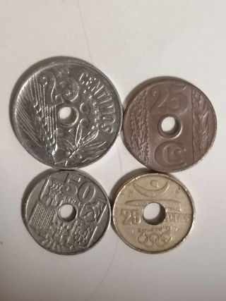 Monedas antiguas de colección