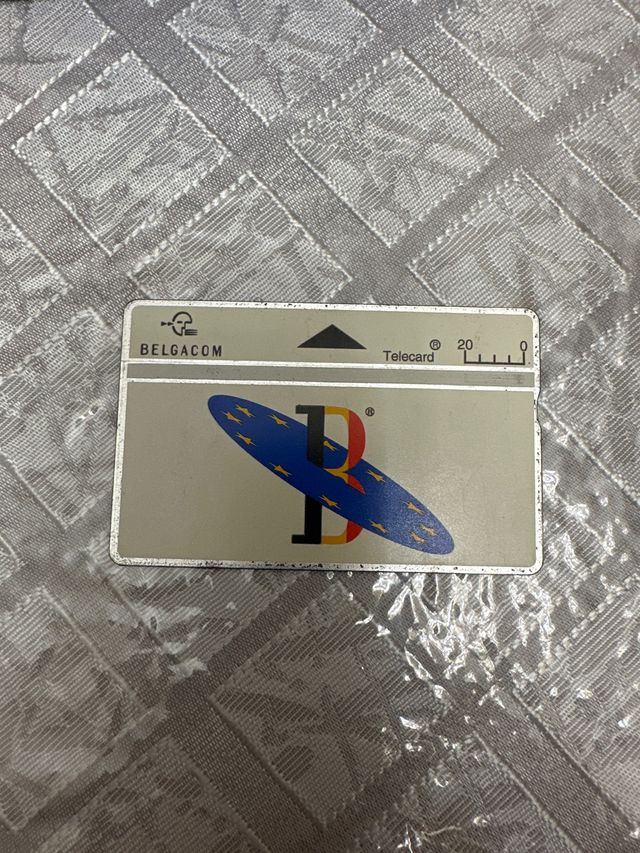 2 schede telefoniche belga