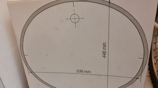 Lavabo encimera Roca