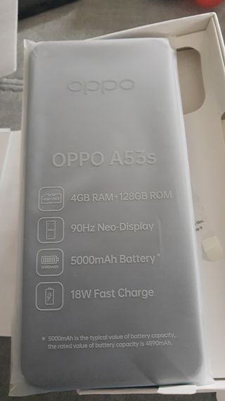 MOVIL OPPO 6.5" NFC BATERIA 5000 FUNDAS PROTECTOR