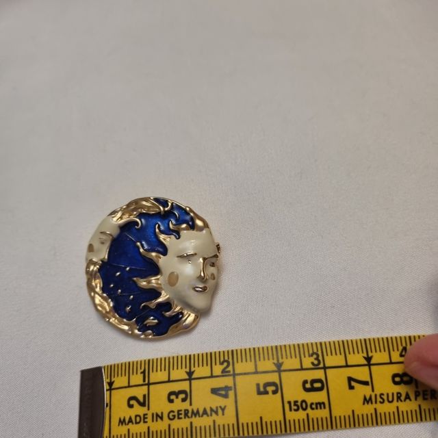 Broche sol y luna Nuevo