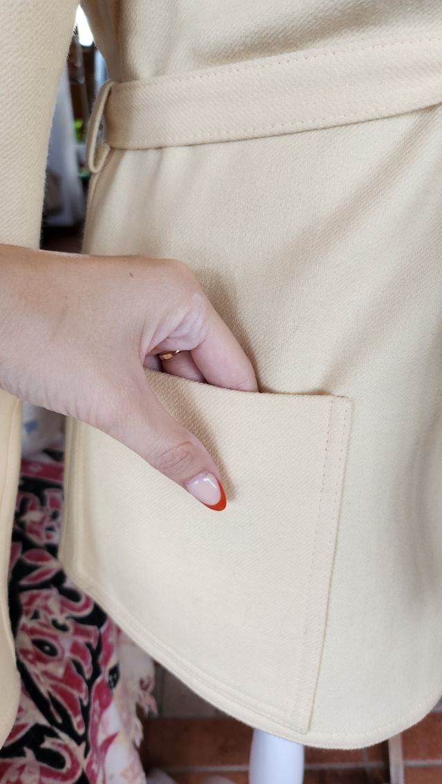 Giacca vintage in lana tg 40