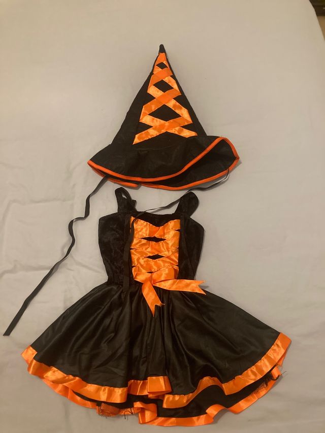 Disfraz infantil de bruja