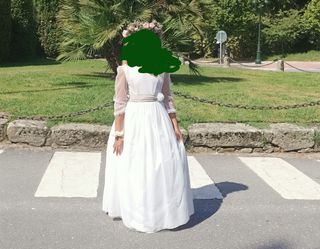 Vestido de comunión/ Arrás