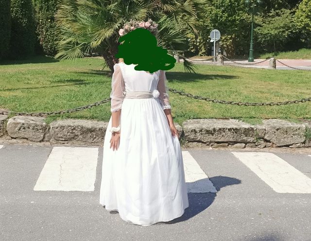 Vestido de comunión/ Arrás
