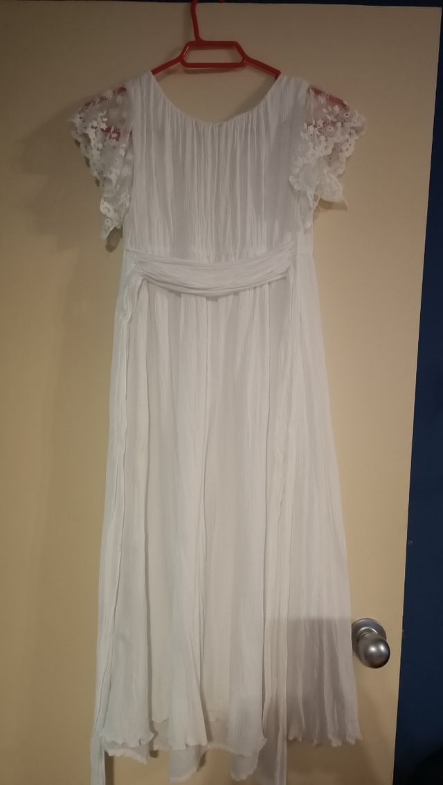 Vestido de comunión/Arrás