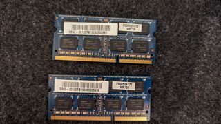 Memoria RAM DDR3 SODIMM 2 x 2GB. 4GB