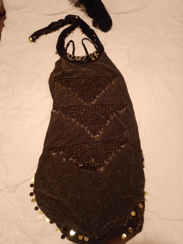 Vestido pedrería Egipcio