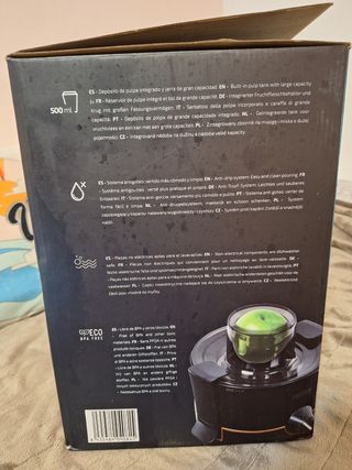 Extractor de frutas y verduras Cecotec