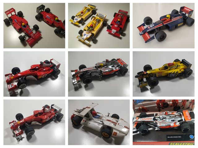 Coches F1 Scalextric