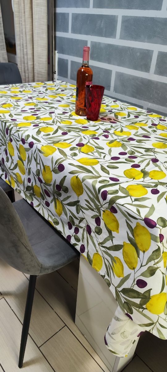 Tovaglia Olive Limoni (Provenzale)