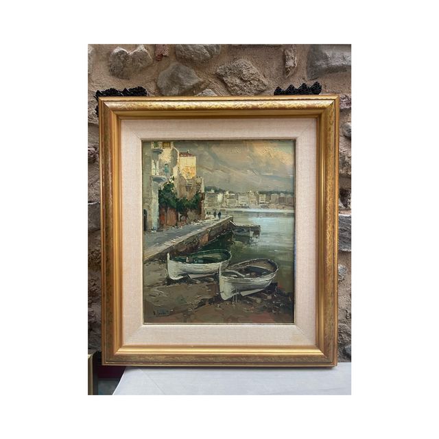 óleo único de Agustín Pardo Villodré