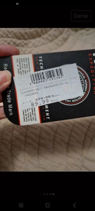 Chaquetón de calidad