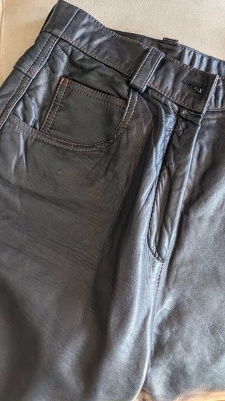 Pantalon de cuero