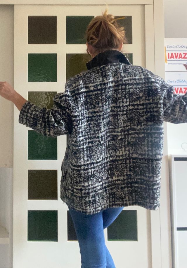 cappotto corto Happy 25 oversize