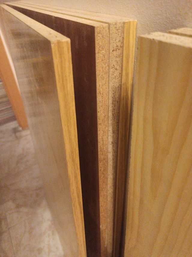 Tablones madera conglomerado