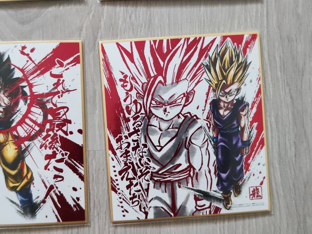 Dragon Ball Shikishis pequeños (Precio por unidad)