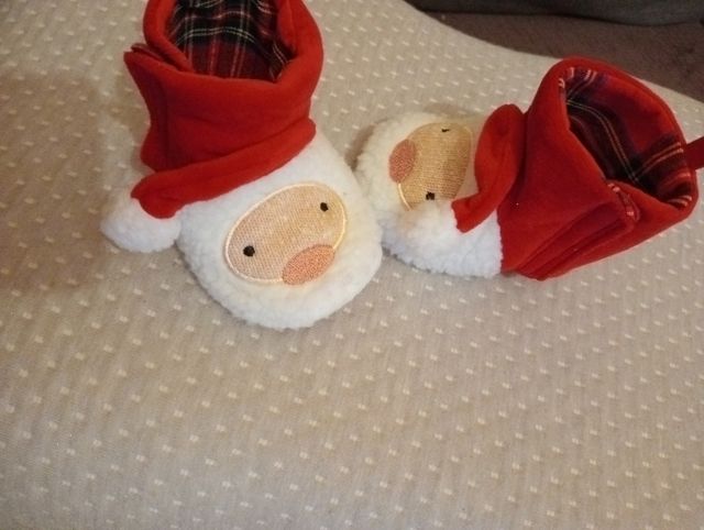 Bebés botas navideñas 3 a 6 mes