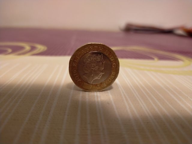 Moneda Isabel 2 one pound
