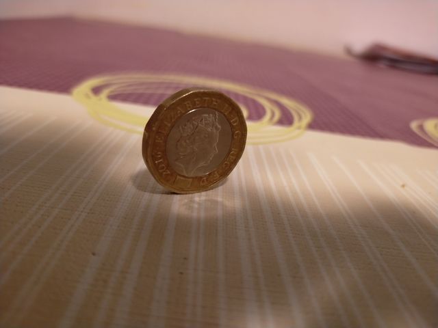 Moneda Isabel 2 one pound
