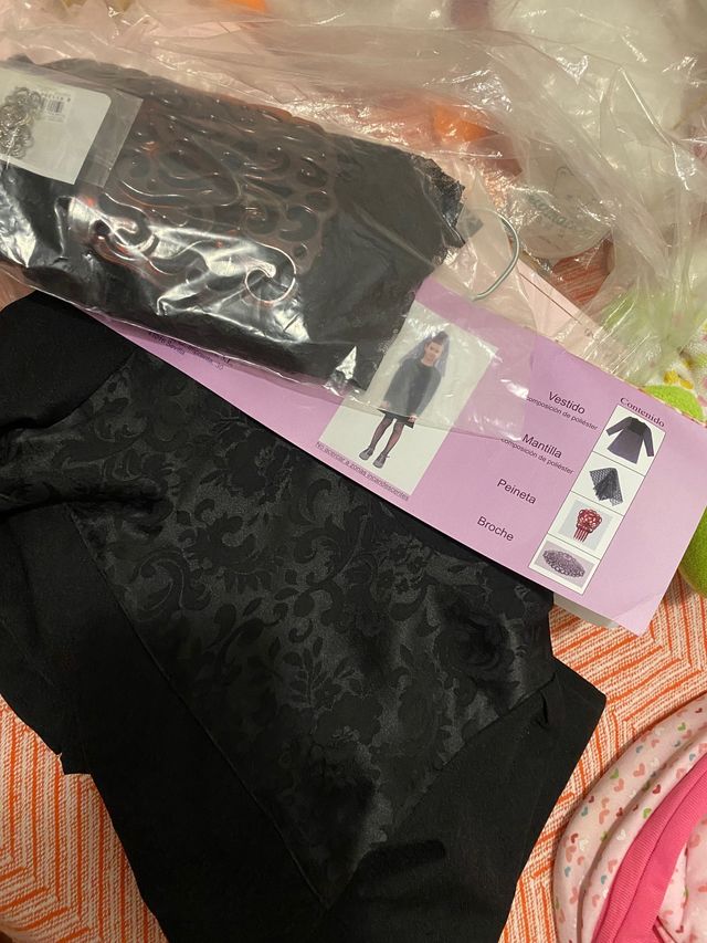 traje de manitilla infantil