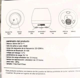 Tiesto altavoz muy divertido