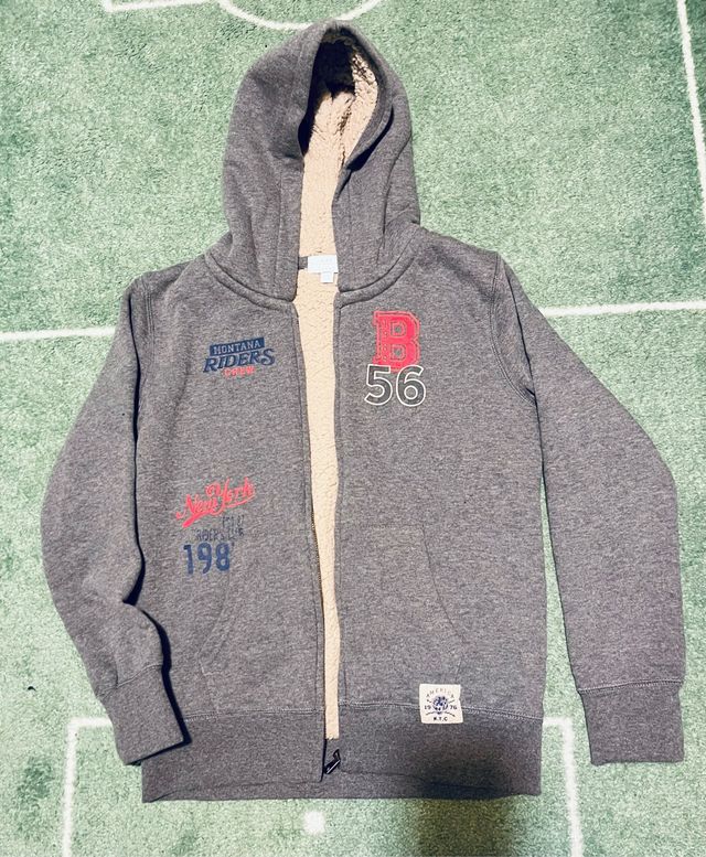 sudadera  niño forrada