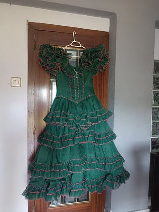 Traje de sevillana 