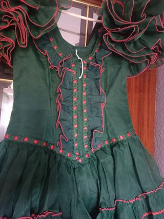 Traje de sevillana 