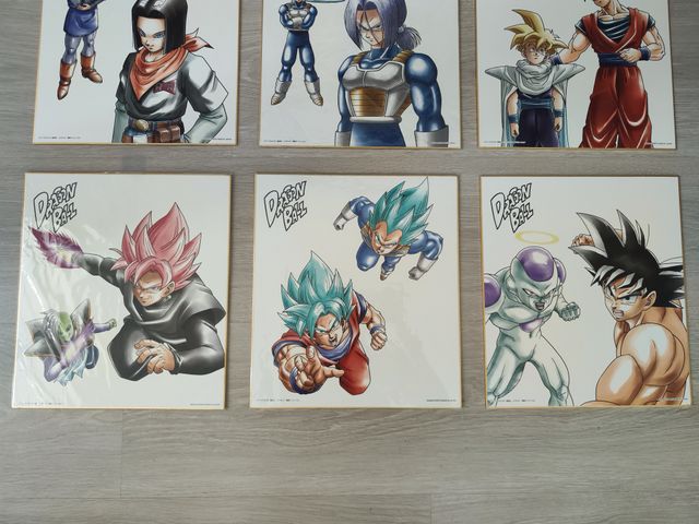 Dragon Ball Shikishis grandes (Precio por unidad)