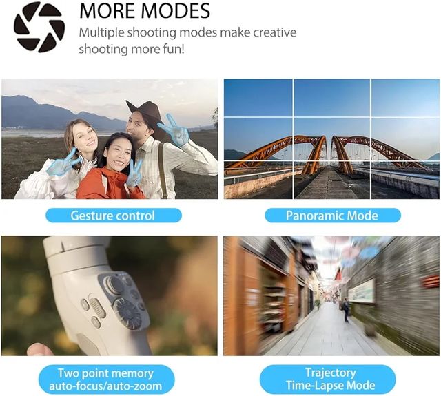 Estabilizador 3 ejes Vimble para telef