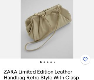 Maxi bolso piel boquilla - Zara 