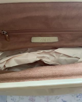 Maxi bolso piel boquilla - Zara 