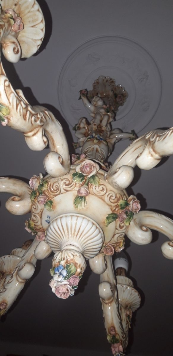 Capodimonte lampadario