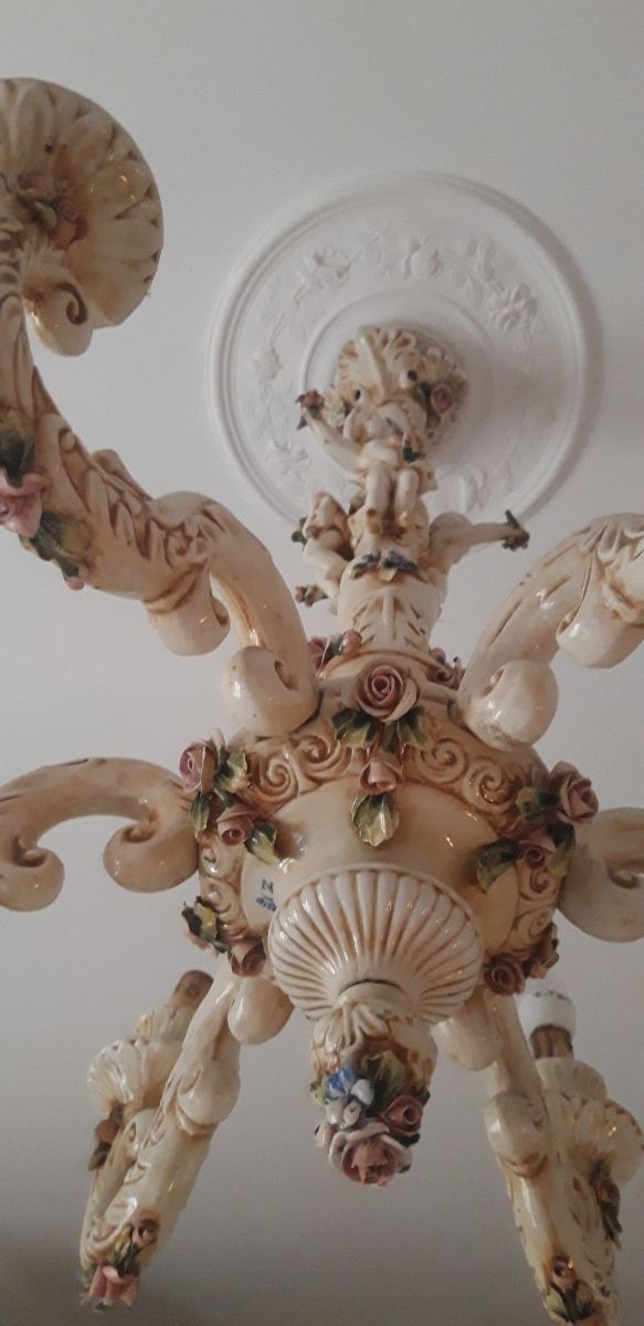 Capodimonte lampadario