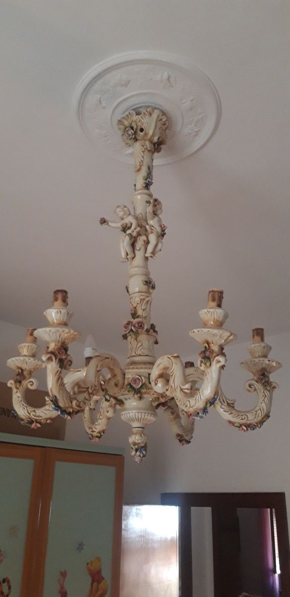 Capodimonte lampadario