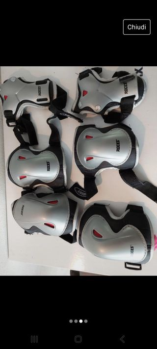 Pattini a rotelle allungabili