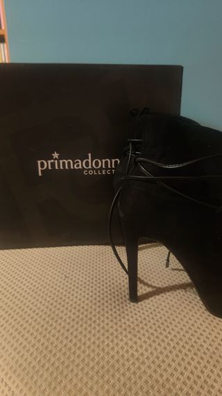 Botines de fiesta con cordones