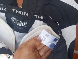 Equipación traje moto.
