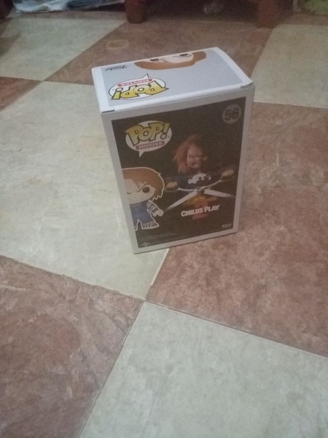 Caja de muñeco díabolico chuki