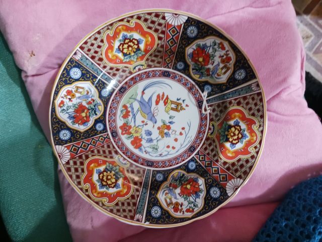 platos para colgar de porcelana