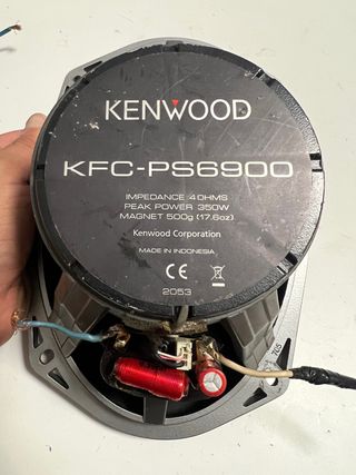 Altavoces 6x9 y pareja de altavoces 3 vias kenwood