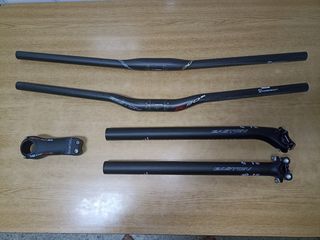 Lote nuevo carbono mate liso eston